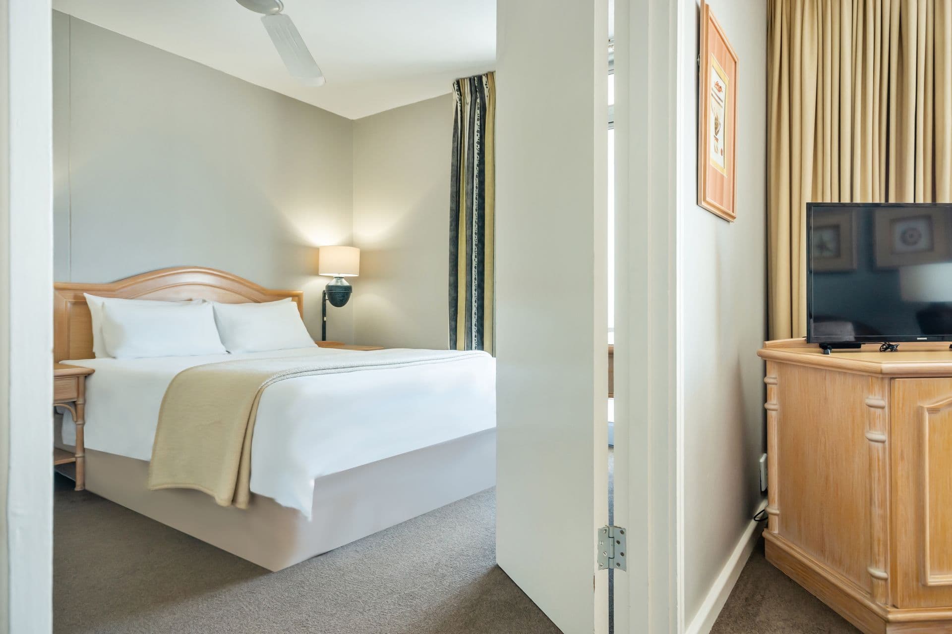 Lagoon-Facing Apartments — The Bedroom